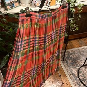 NWT J. Crew Pleated Skirt